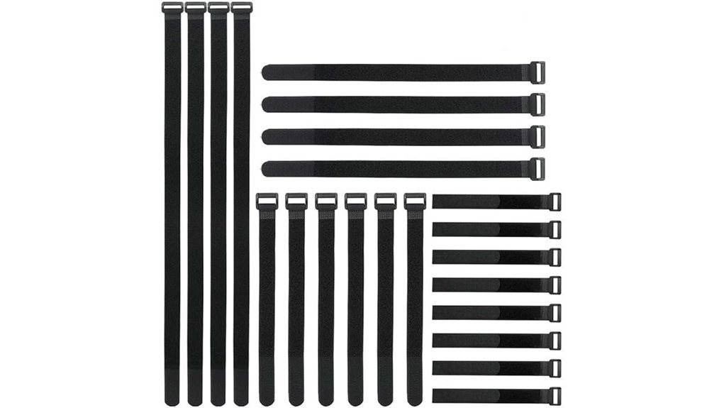 reusable cable straps 24 pack