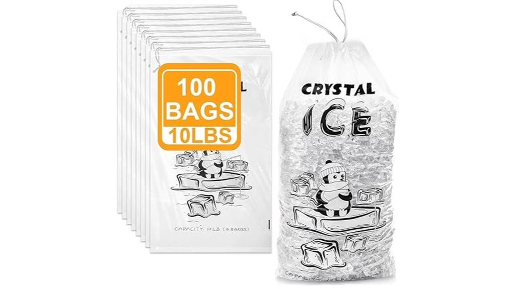 reusable heavy duty ice bags