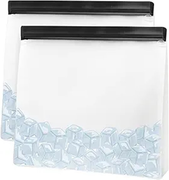 reusable ice storage bags