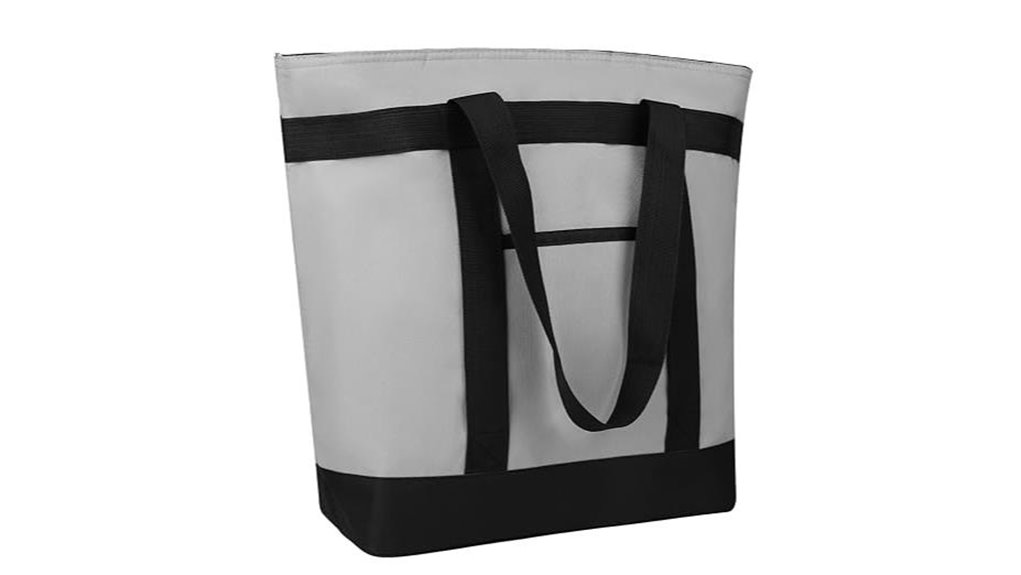 reusable insulated grocery tote