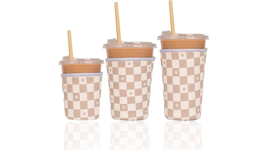 reusable insulated neoprene sleeve