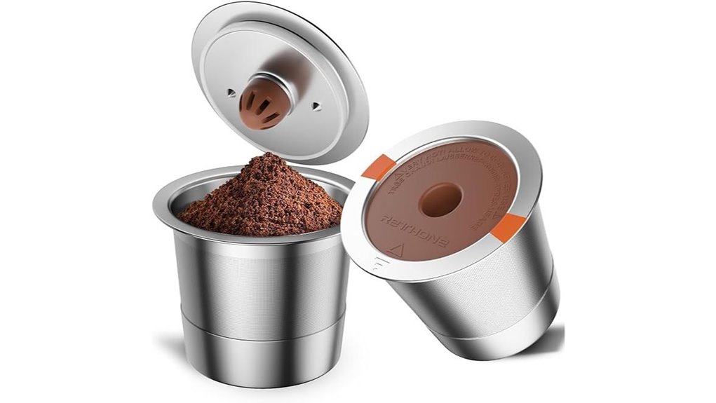 reusable k cups stainless steel