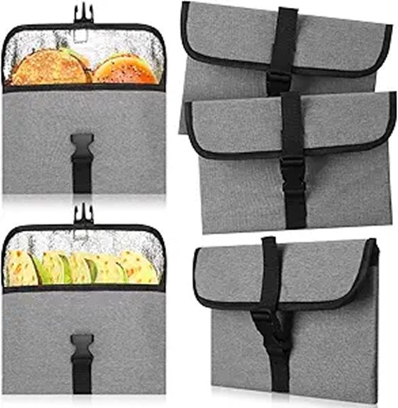 reusable matte sandwich pouches