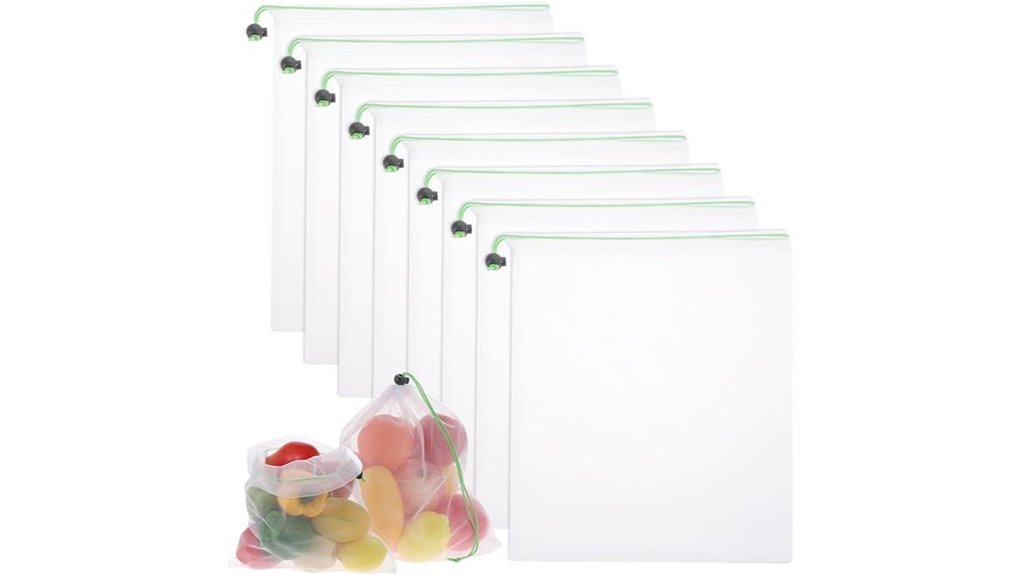 reusable mesh produce 8 pack