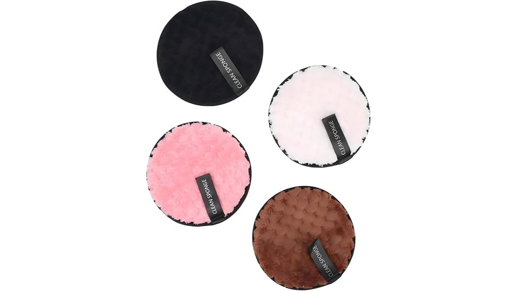 reusable microfiber 4 pack pads