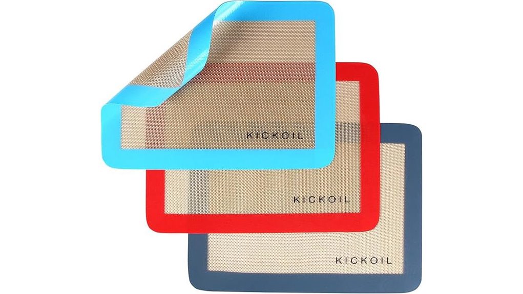 reusable silicone non stick mats