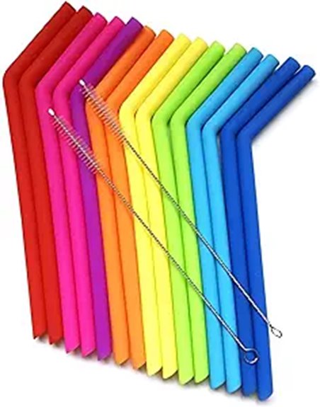 reusable silicone straws yeti