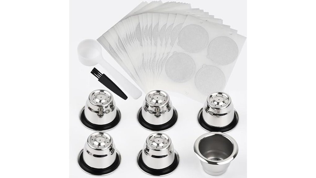 reusable stainless espresso pods