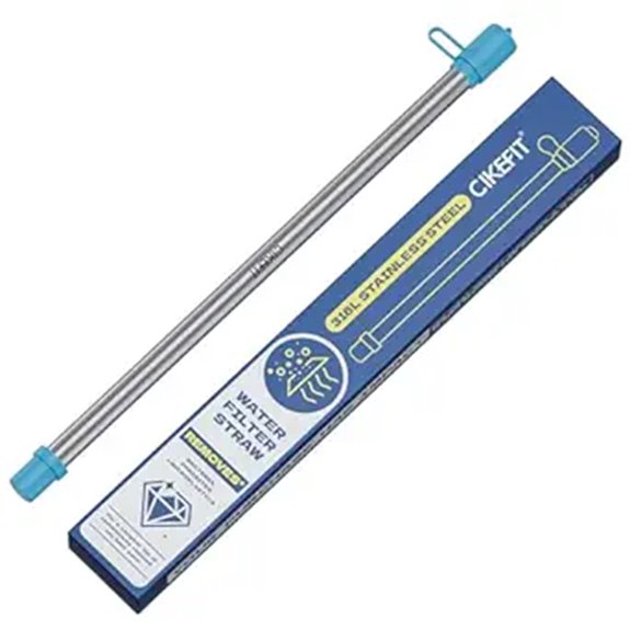 reusable stainless filter straw