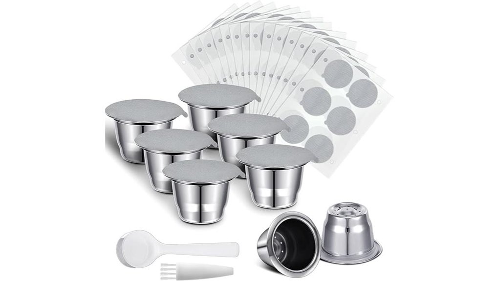 reusable stainless steel nespresso