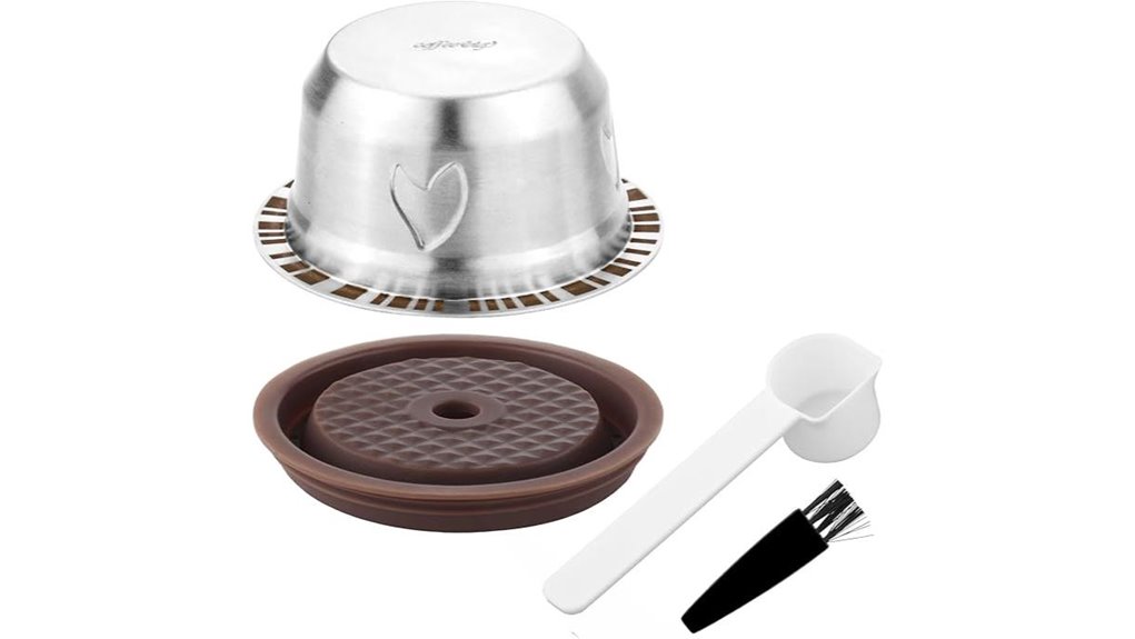 reusable stainlesssteel vertuo 230ml