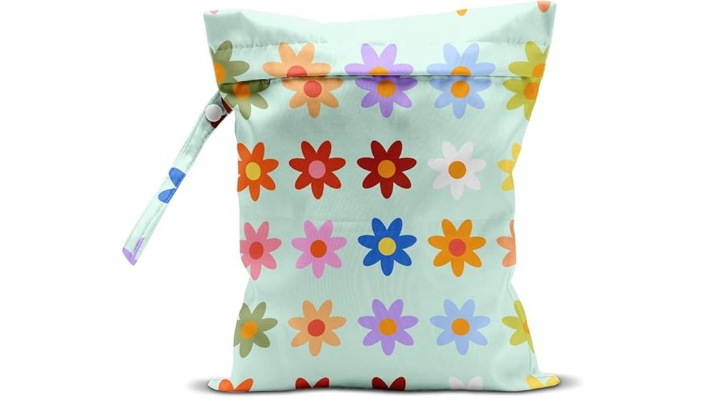 reusable waterproof daisy bag