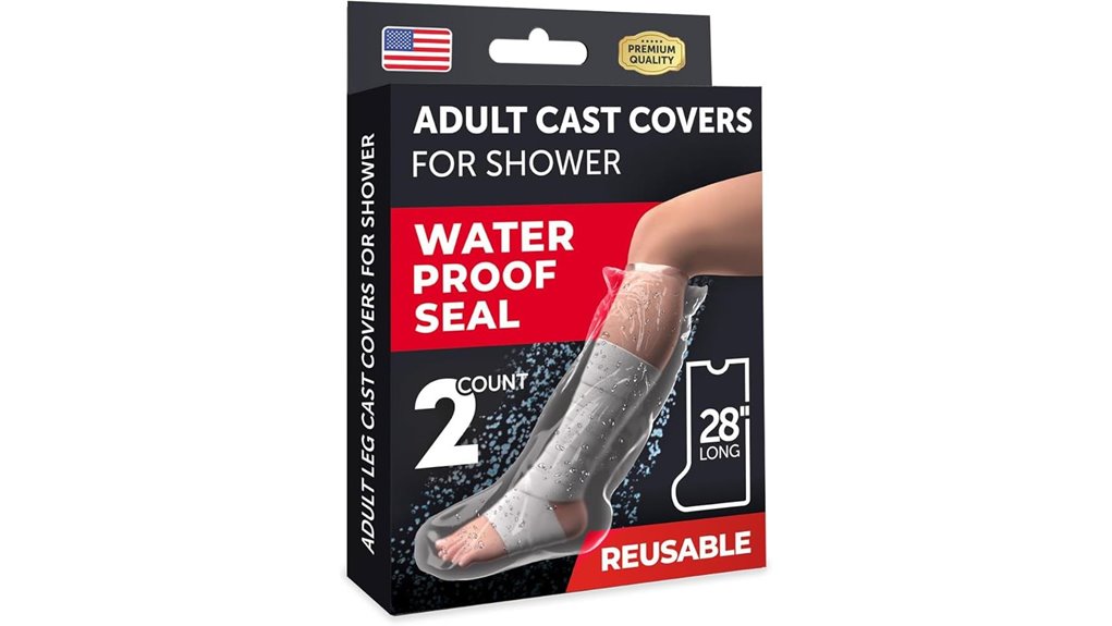 reusable waterproof half leg covers