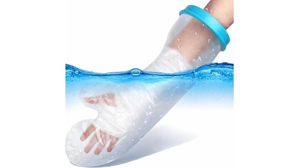 reusable waterproof shower cover