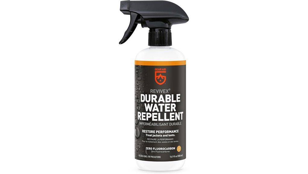 revivex water repellent gear spray
