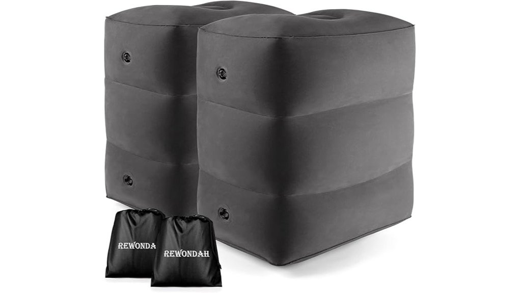 rewondah inflatable foot rest