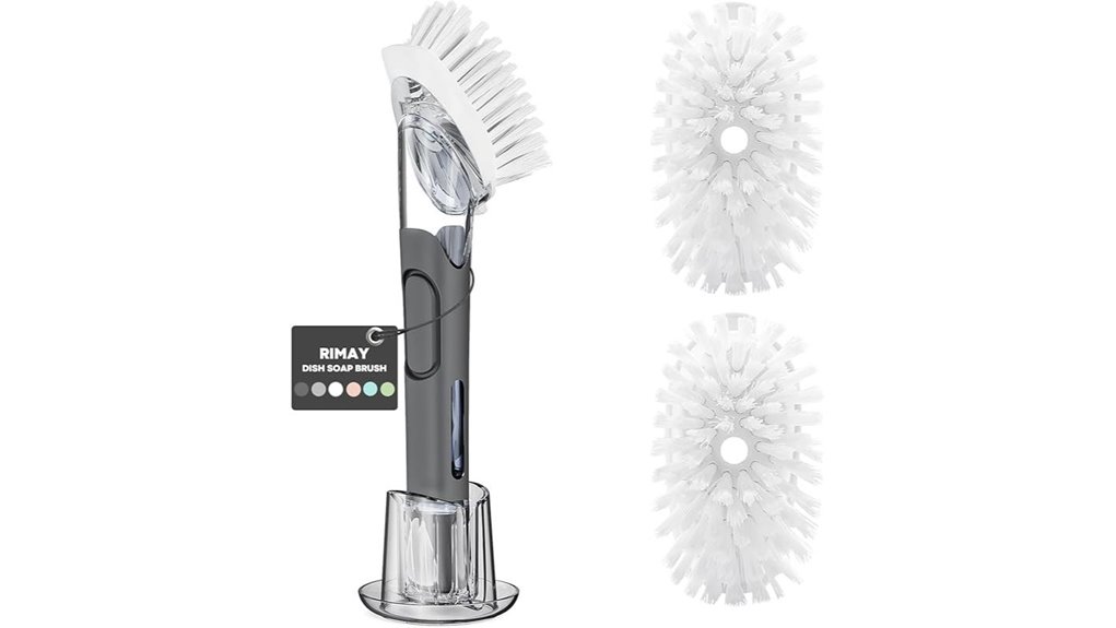 rimay soap dispenser brushes