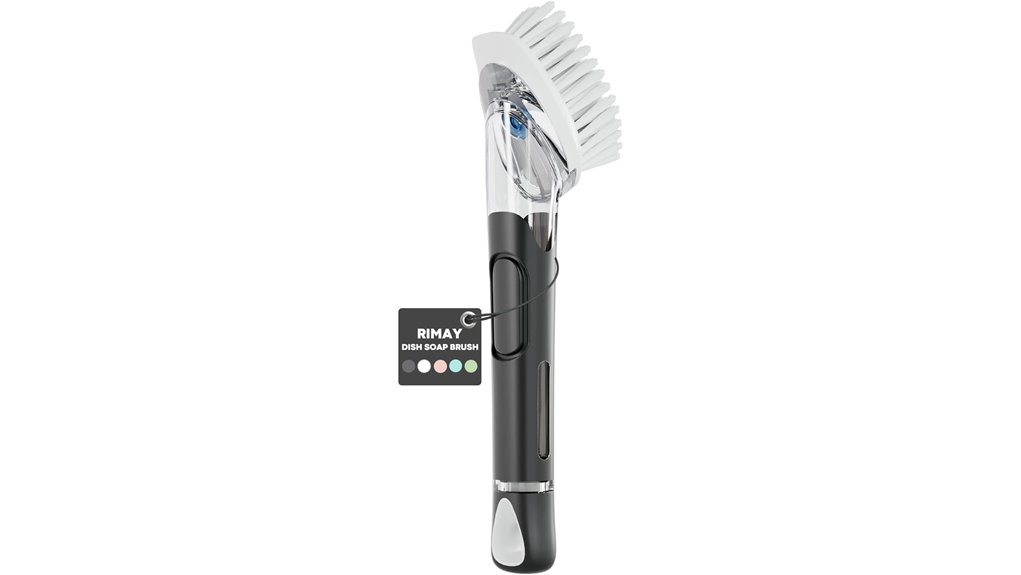 rimay soap dispensing brush