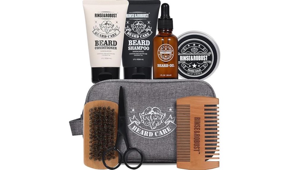 robust beard travel kit