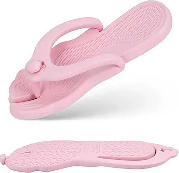 rosoz foldable quick dry flip flops