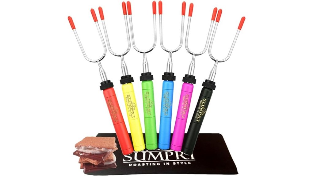 rotating marshmallow skewer pack