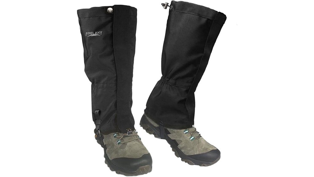 rubber strap hiking gaiters