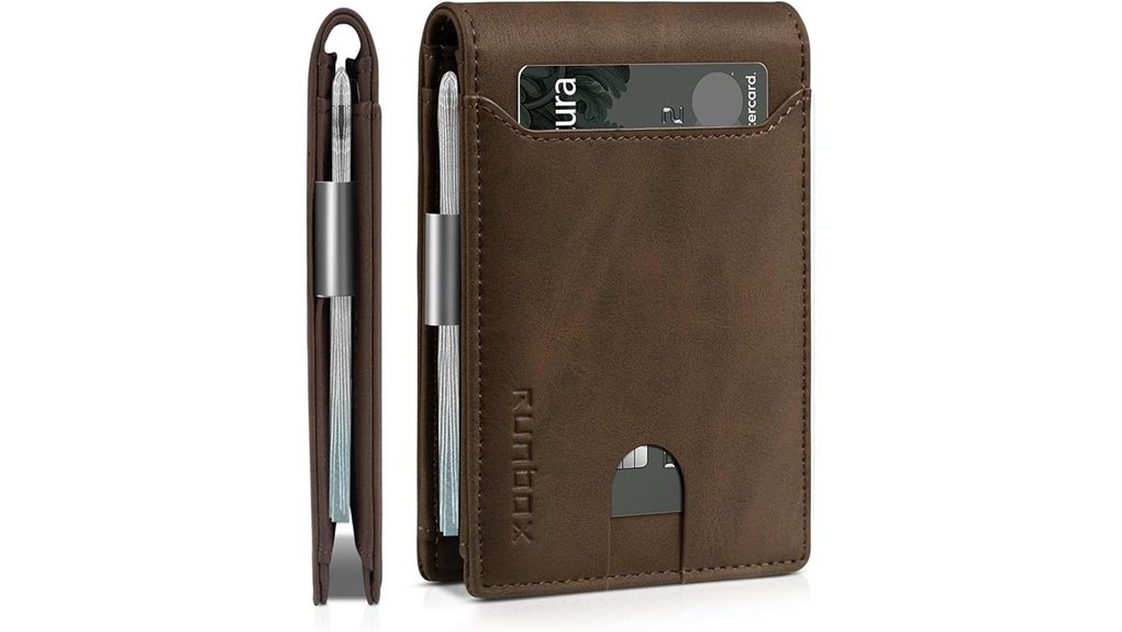 runbox slim rfid wallet