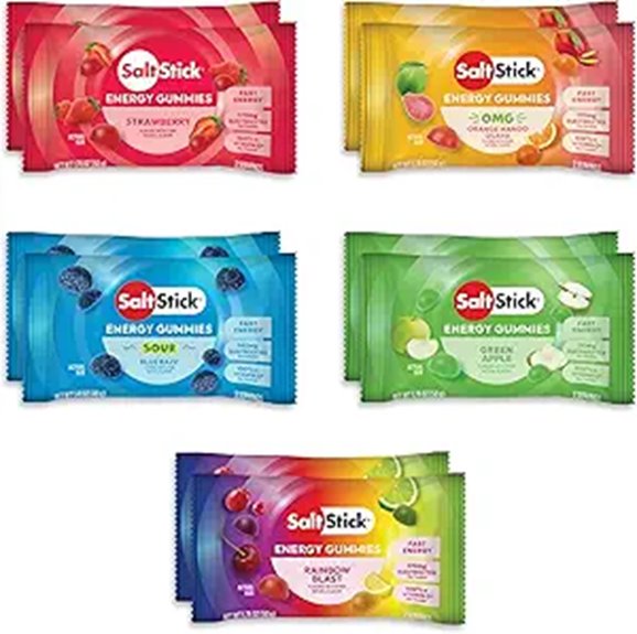 saltstick energy 80 gummies