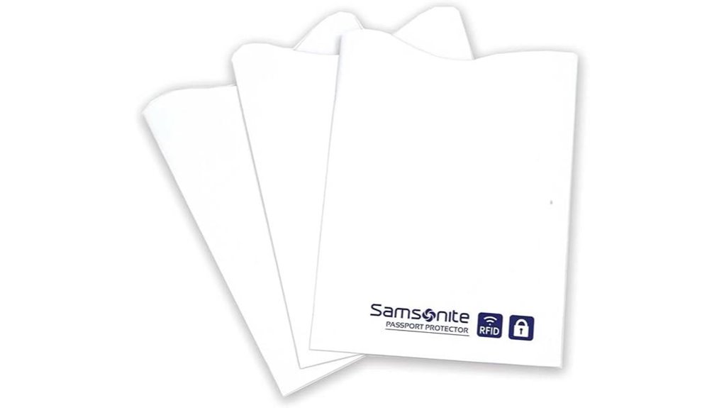 samsonite 3 pack rfid sleeves