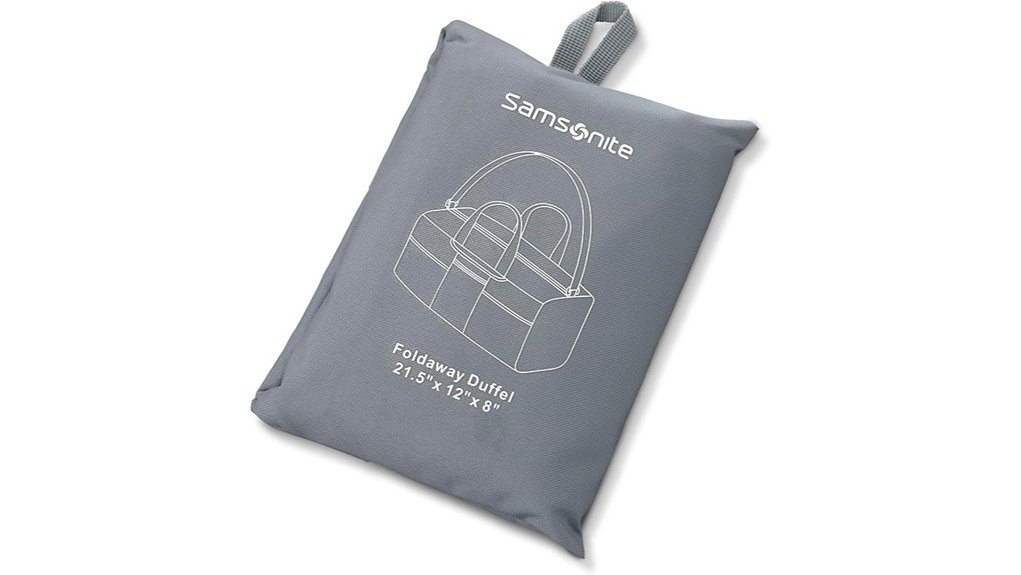 samsonite foldaway duffle blue