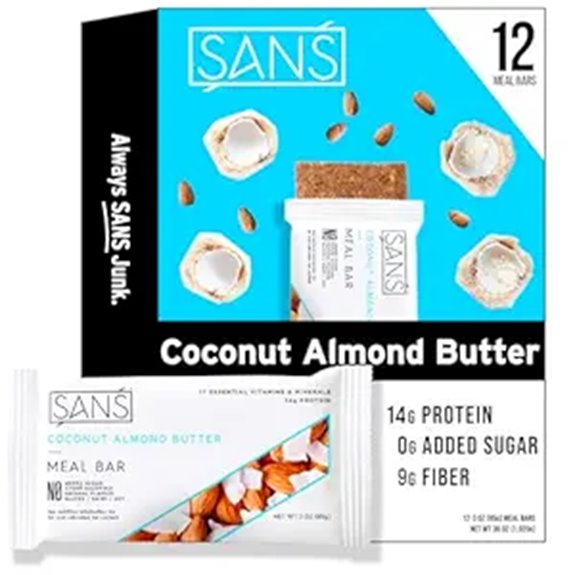 sans gluten free high protein bar