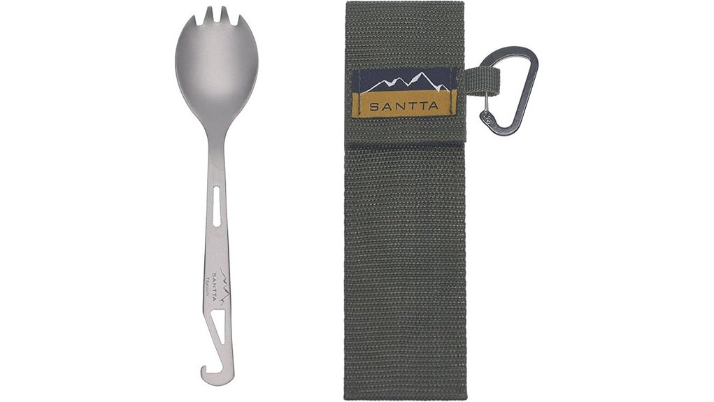 santta titanium 3 in 1 spork