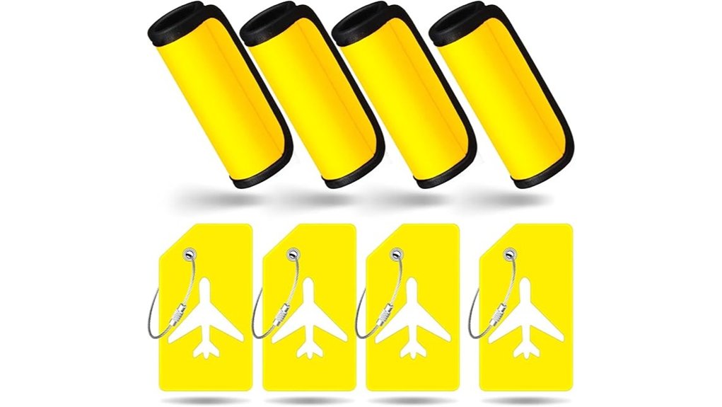sanwuta neoprene luggage tags