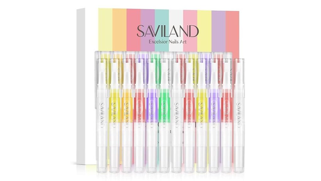saviland 12 pcs cuticle oil