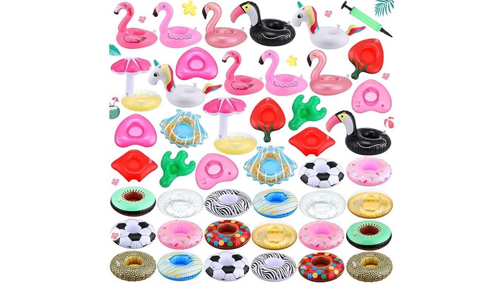 sawysine 42 pack pool floats