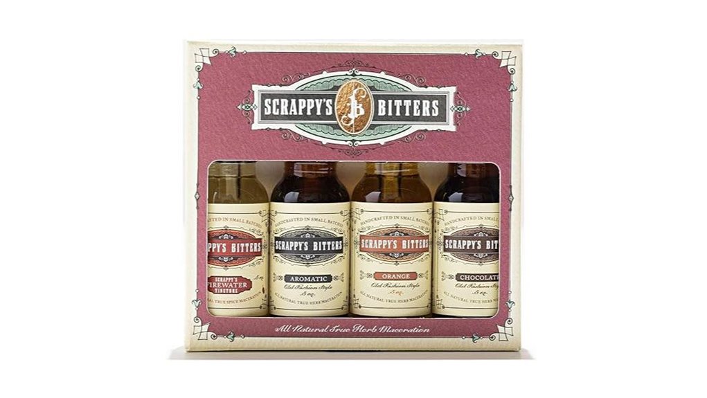 scrappy s 4x0 5 bitters set