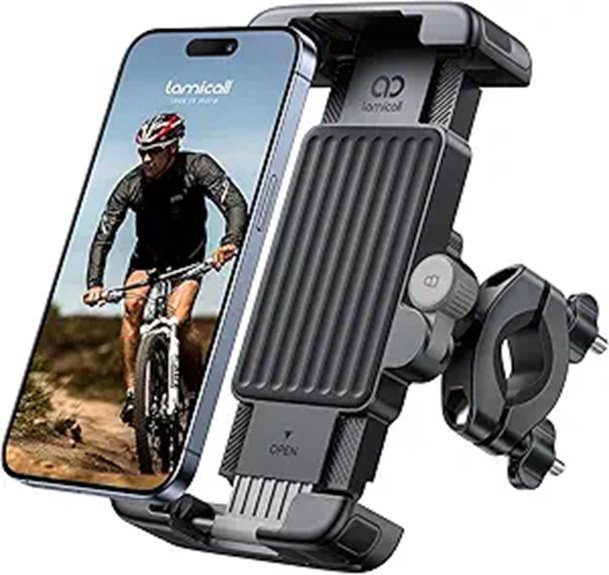secure bike phone mount