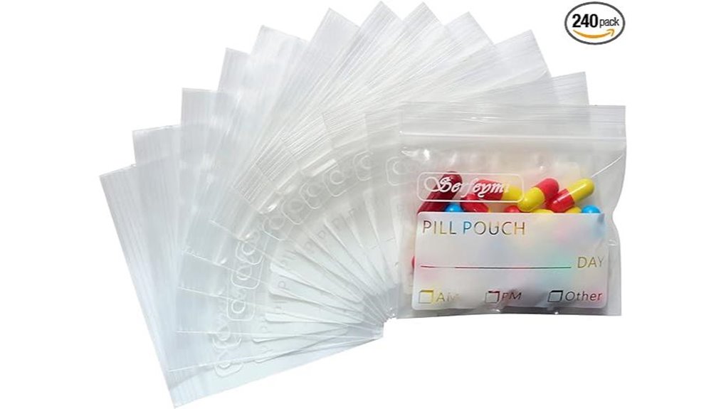 serfeymi 240 travel pouches