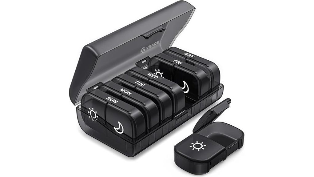 seven day twice daily pill organizer