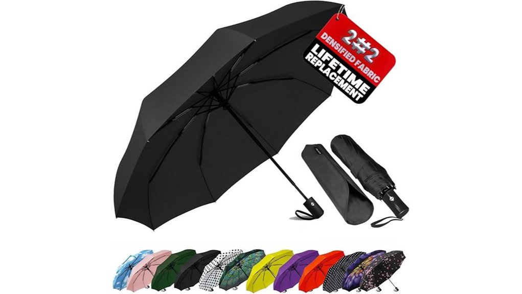 siepasa windproof auto open umbrella