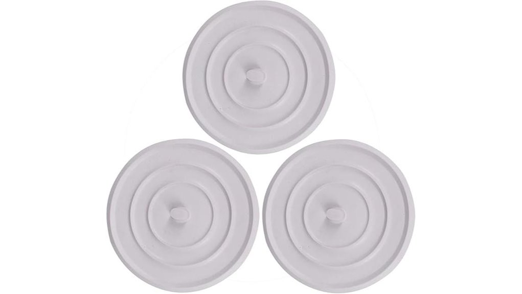 silicone 4 5 drain stoppers