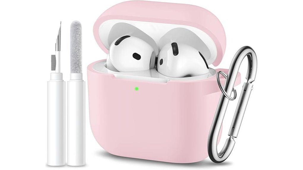 silicone airpods 4 keychain