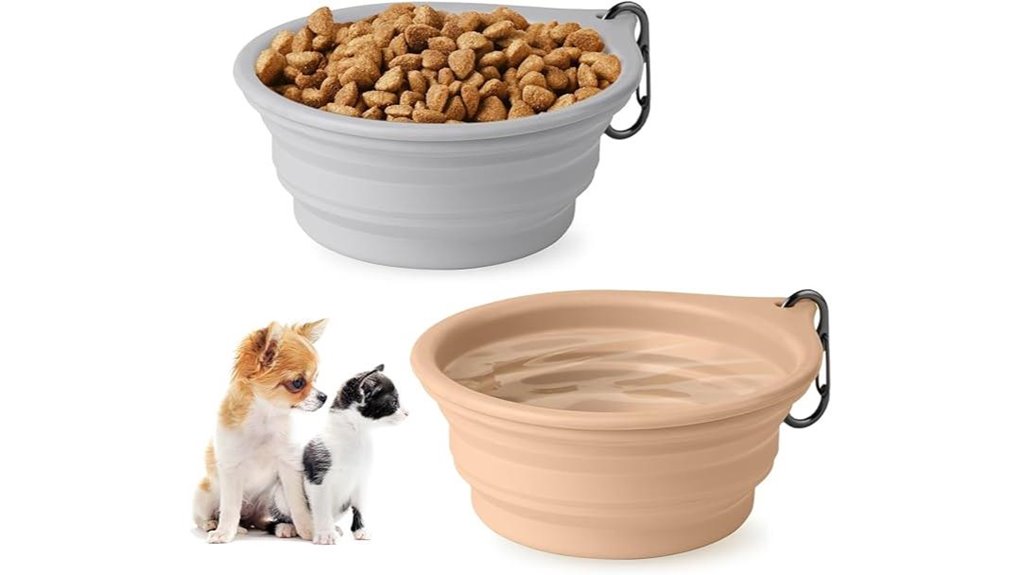 silicone bpa free dog bowls