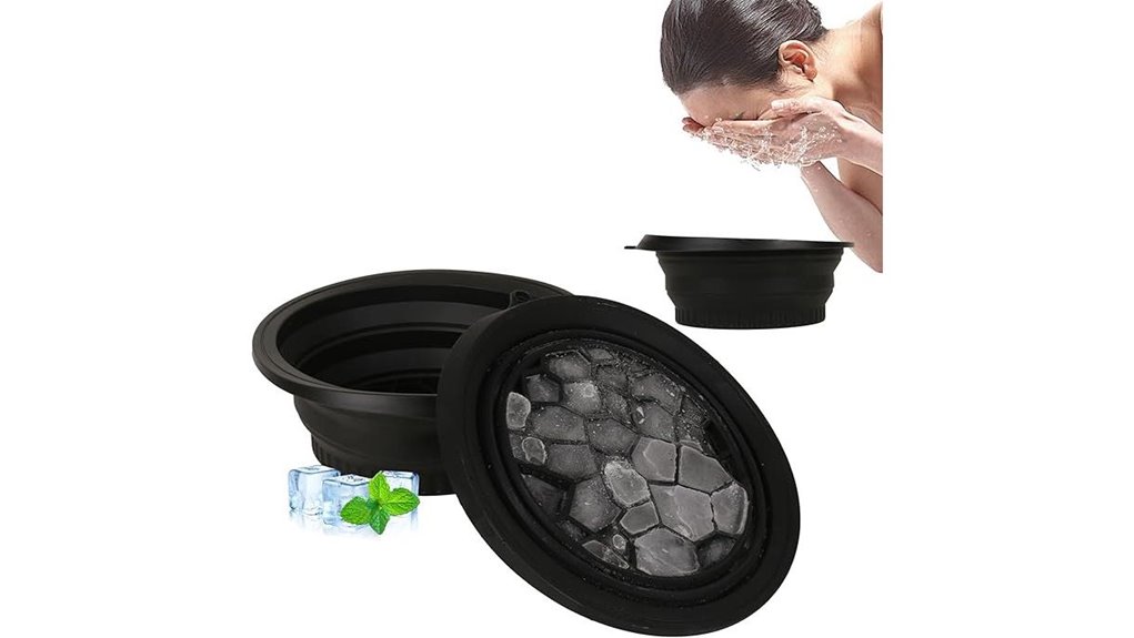 silicone face cooling bowl