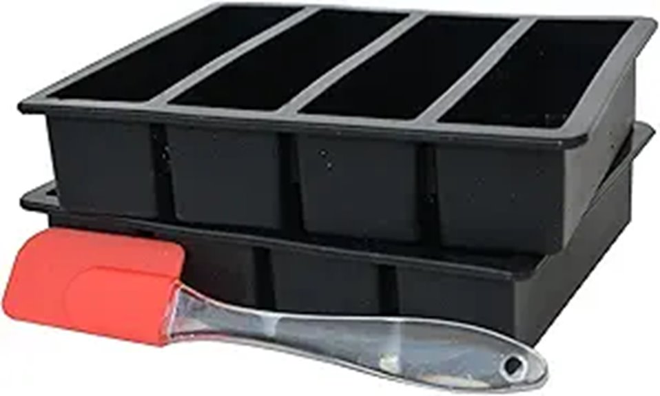 silicone ice butter molds