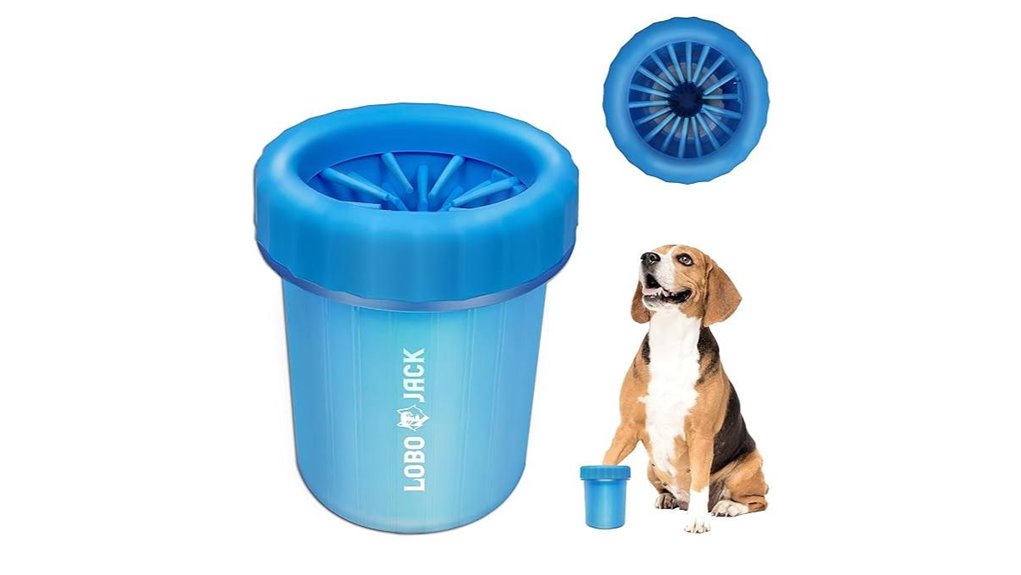 silicone paw cleaner cup