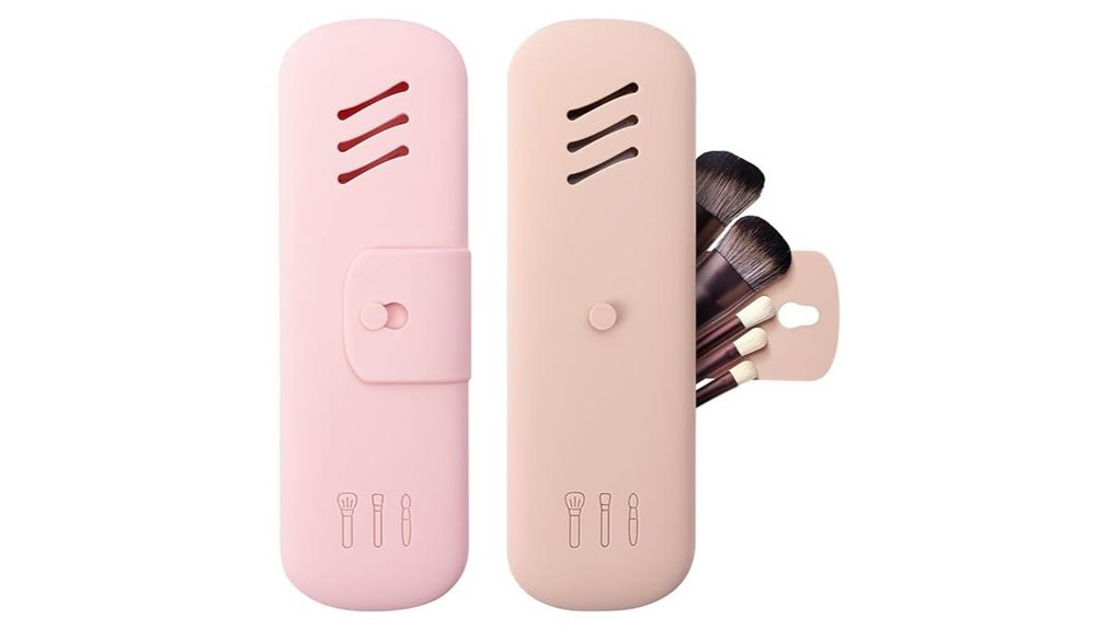 silicone travel makeup organizer