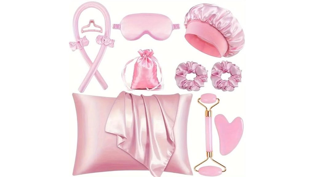 silk heatless curling set