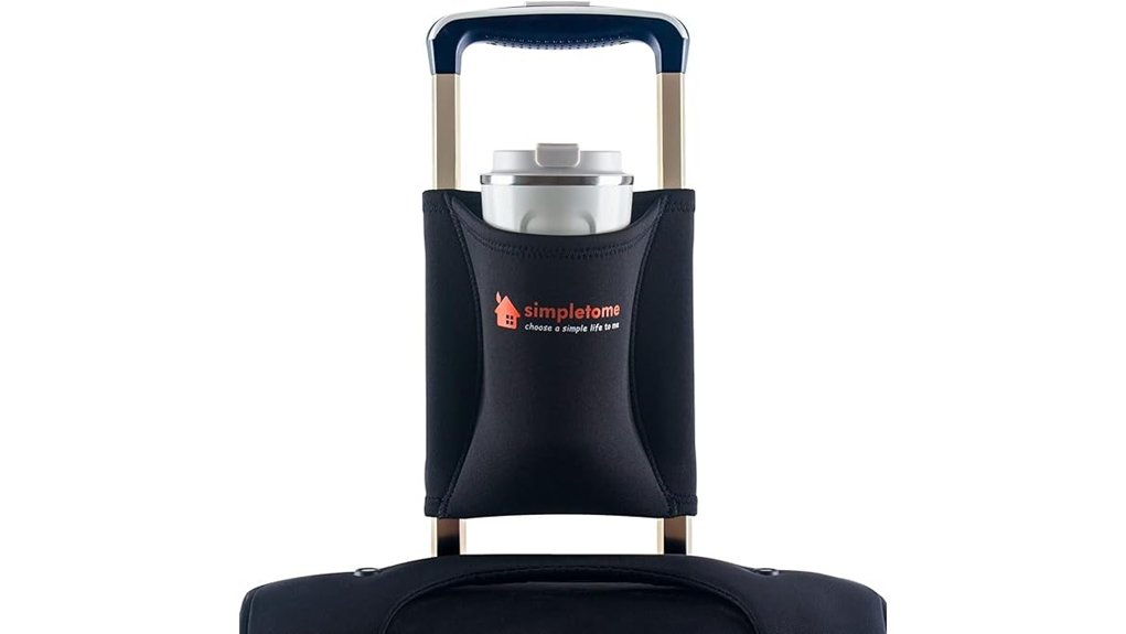 simpletome hands free luggage cup