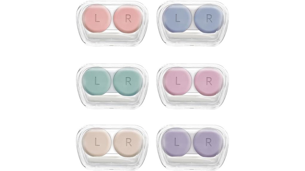 six lens soaker cases